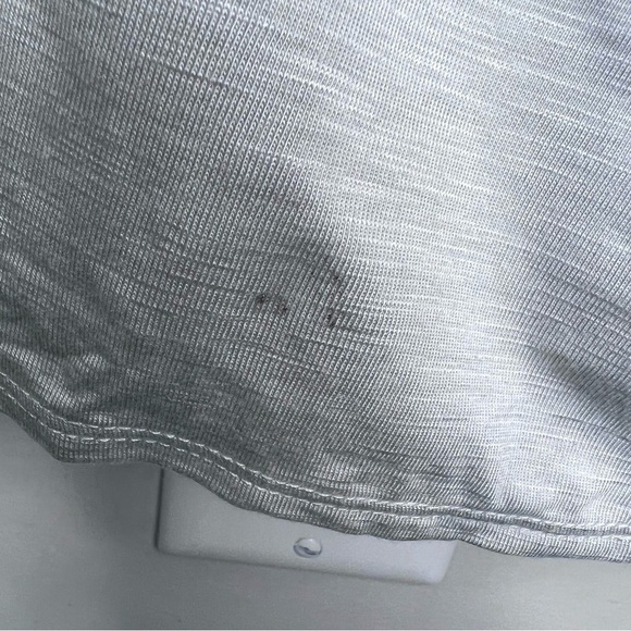 Anthropologie Dolan Grey Snakeskin Blouse Size XS - Picture 9 of 12